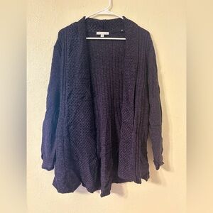 Notations Deep Purple Women's Cardigan Size: M